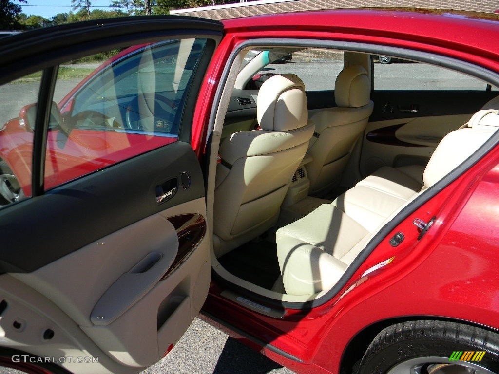 2010 GS 350 - Matador Red Mica / Parchment photo #20