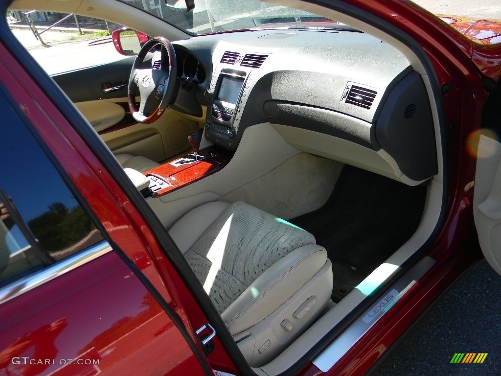 2010 GS 350 - Matador Red Mica / Parchment photo #22