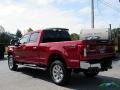 Ruby Red - F250 Super Duty Lariat Crew Cab 4x4 Photo No. 3