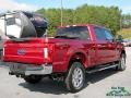Ruby Red - F250 Super Duty Lariat Crew Cab 4x4 Photo No. 5