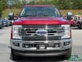 Ruby Red - F250 Super Duty Lariat Crew Cab 4x4 Photo No. 8