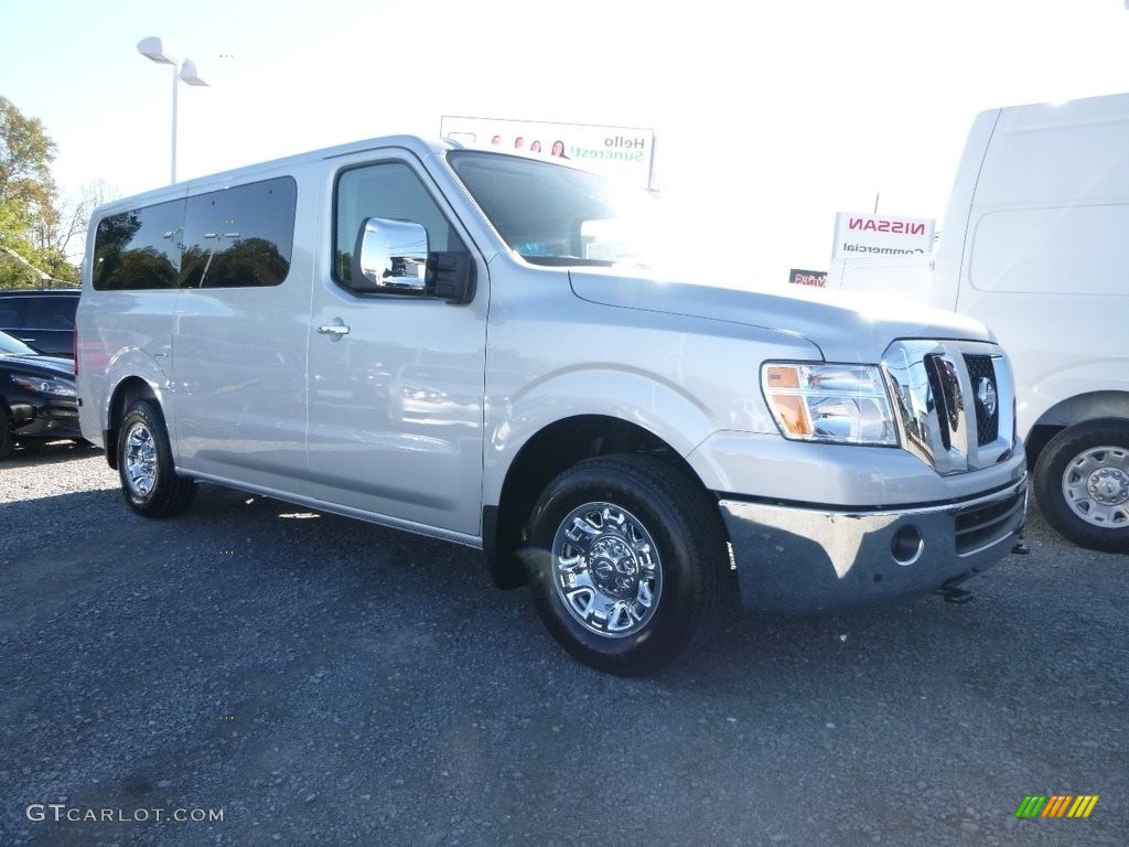 Brilliant Silver Nissan NV