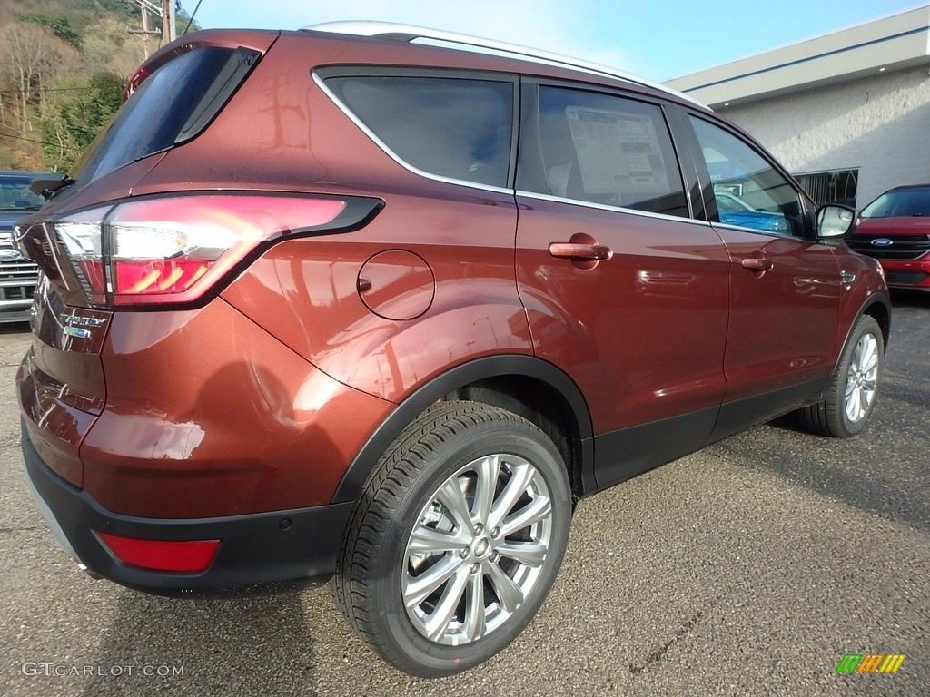 2018 Escape Titanium 4WD - Cinnamon Glaze / Charcoal Black photo #2