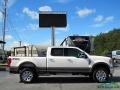 2017 White Platinum Ford F250 Super Duty Lariat Crew Cab 4x4  photo #6