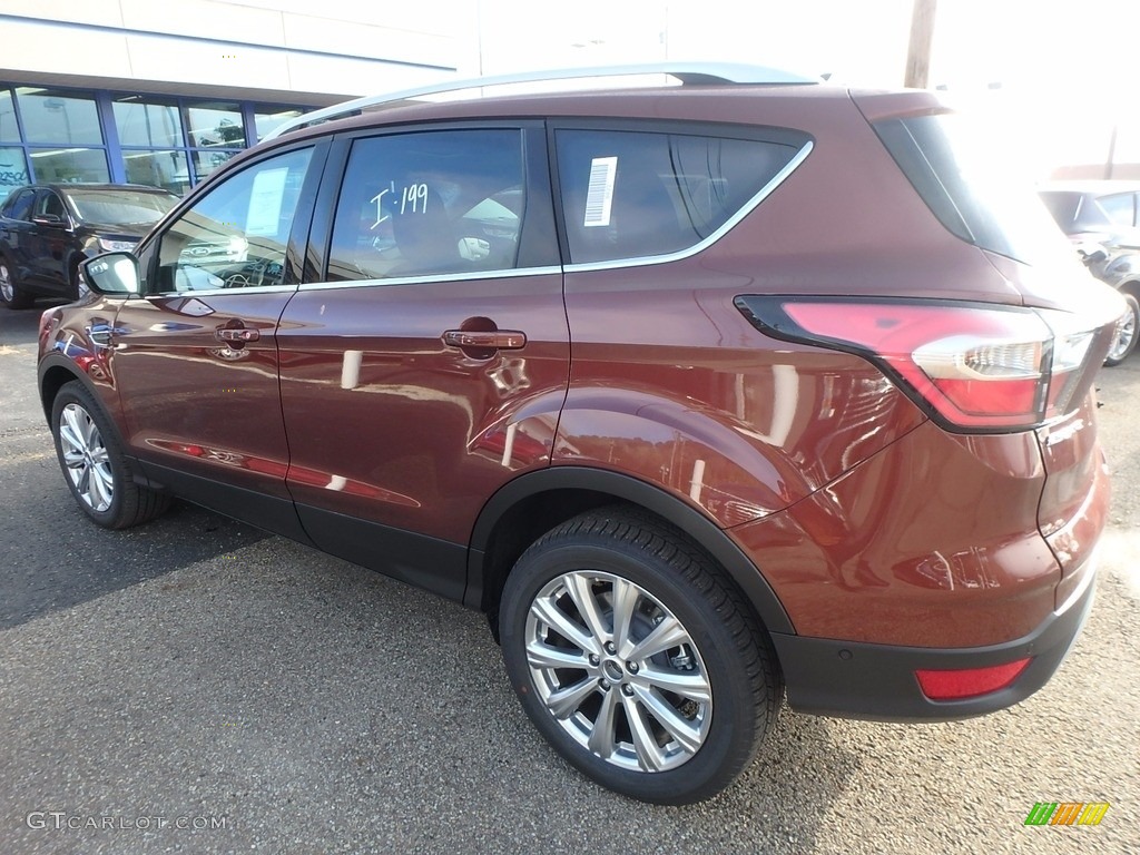 2018 Escape Titanium 4WD - Cinnamon Glaze / Charcoal Black photo #4