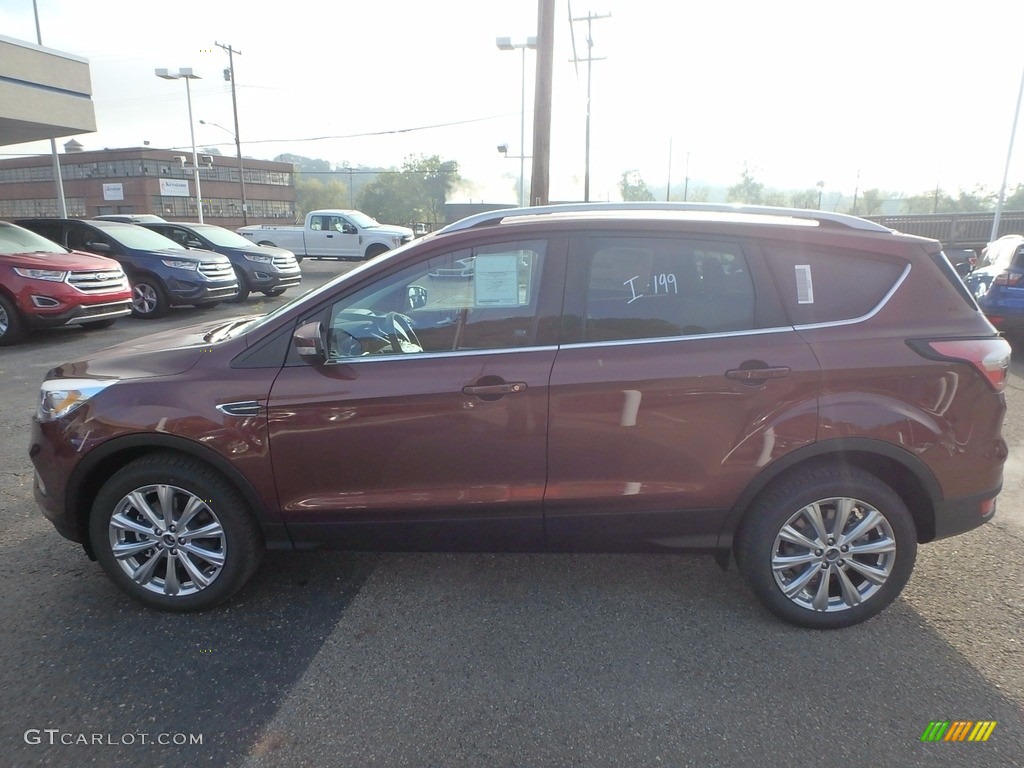 2018 Escape Titanium 4WD - Cinnamon Glaze / Charcoal Black photo #5