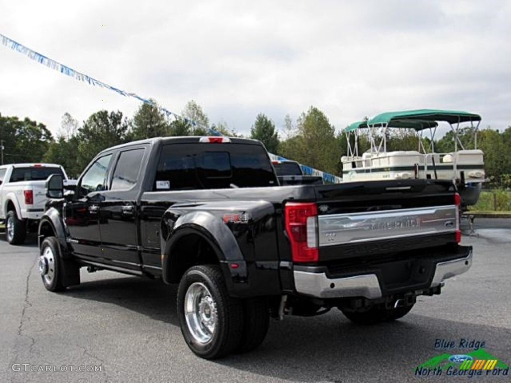 2017 F450 Super Duty King Ranch Crew Cab 4x4 - Shadow Black / King Ranch Java photo #3