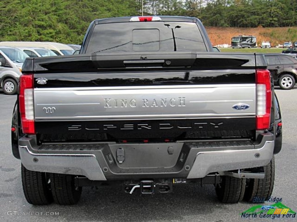 2017 F450 Super Duty King Ranch Crew Cab 4x4 - Shadow Black / King Ranch Java photo #4