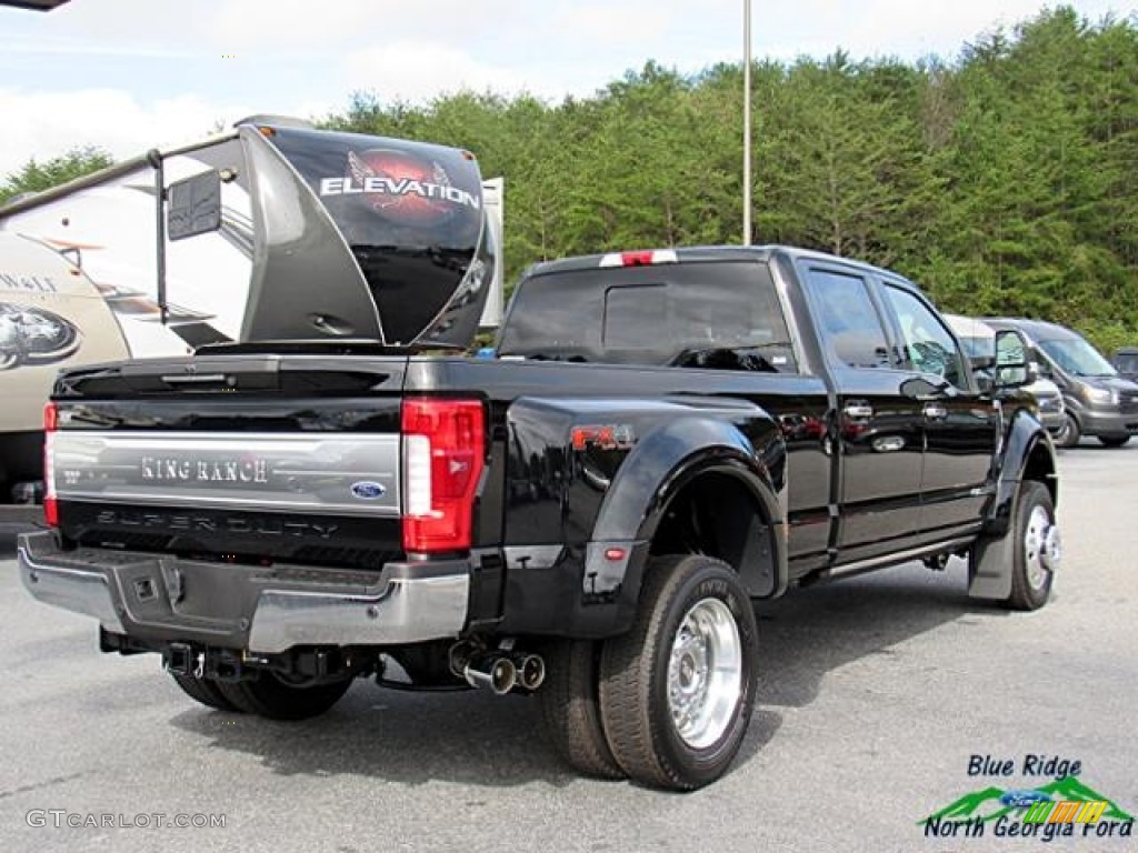 2017 F450 Super Duty King Ranch Crew Cab 4x4 - Shadow Black / King Ranch Java photo #5