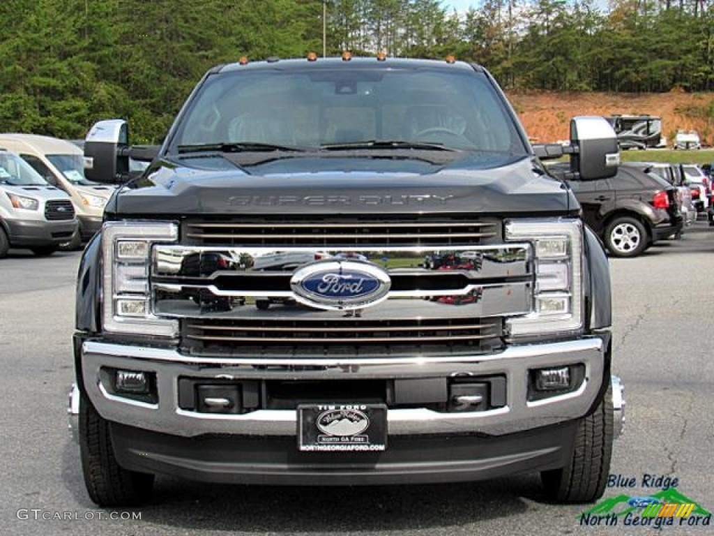 2017 F450 Super Duty King Ranch Crew Cab 4x4 - Shadow Black / King Ranch Java photo #8