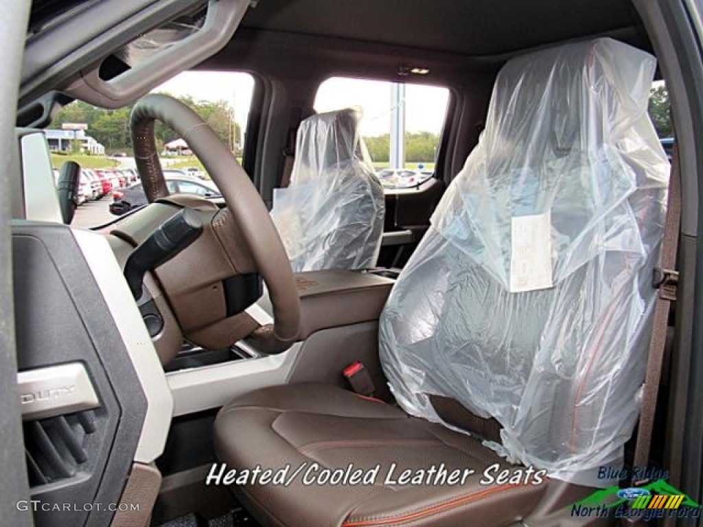 2017 F450 Super Duty King Ranch Crew Cab 4x4 - Shadow Black / King Ranch Java photo #10