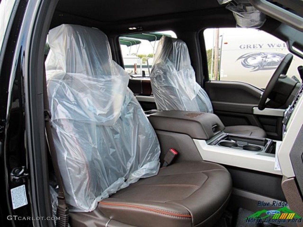 2017 F450 Super Duty King Ranch Crew Cab 4x4 - Shadow Black / King Ranch Java photo #11