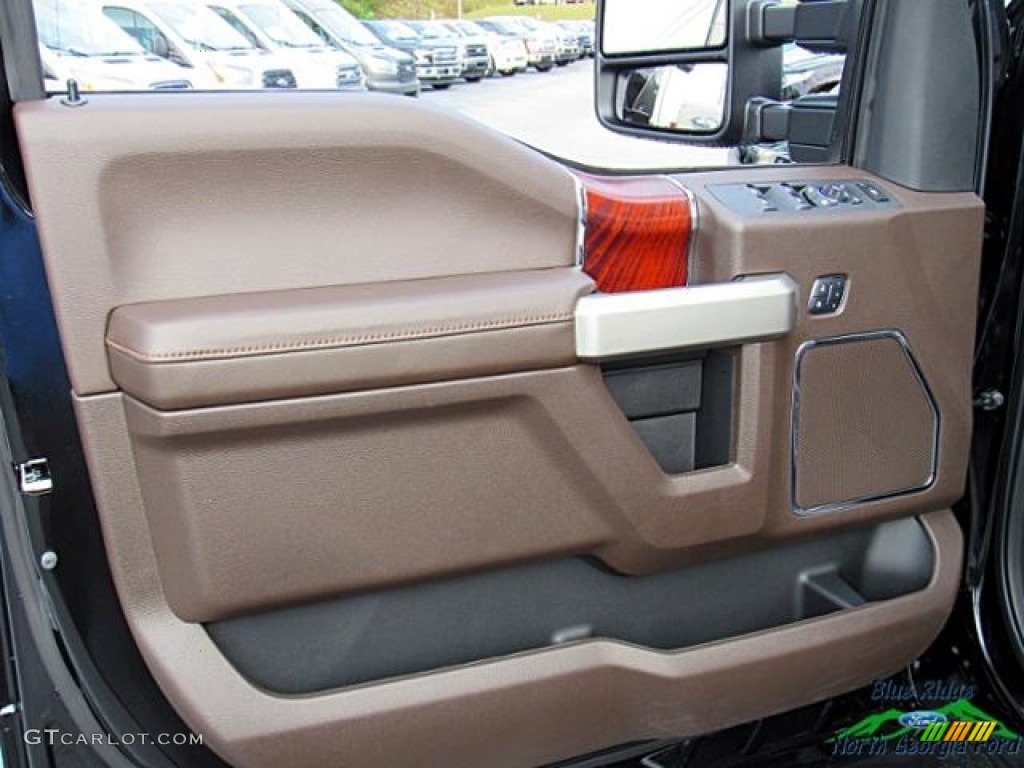 2017 F450 Super Duty King Ranch Crew Cab 4x4 - Shadow Black / King Ranch Java photo #33