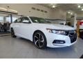 Platinum White Pearl 2018 Honda Accord Sport Sedan Exterior