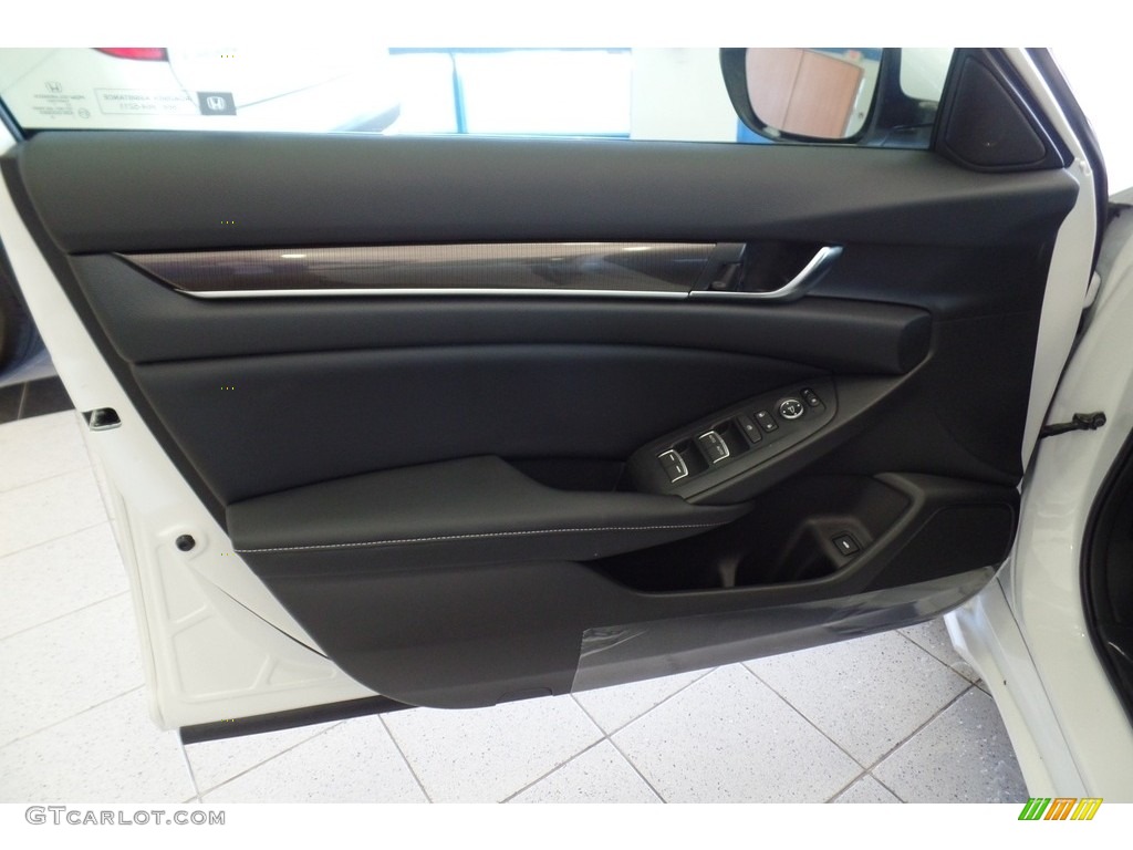 2018 Honda Accord Sport Sedan Black Door Panel Photo #123366569