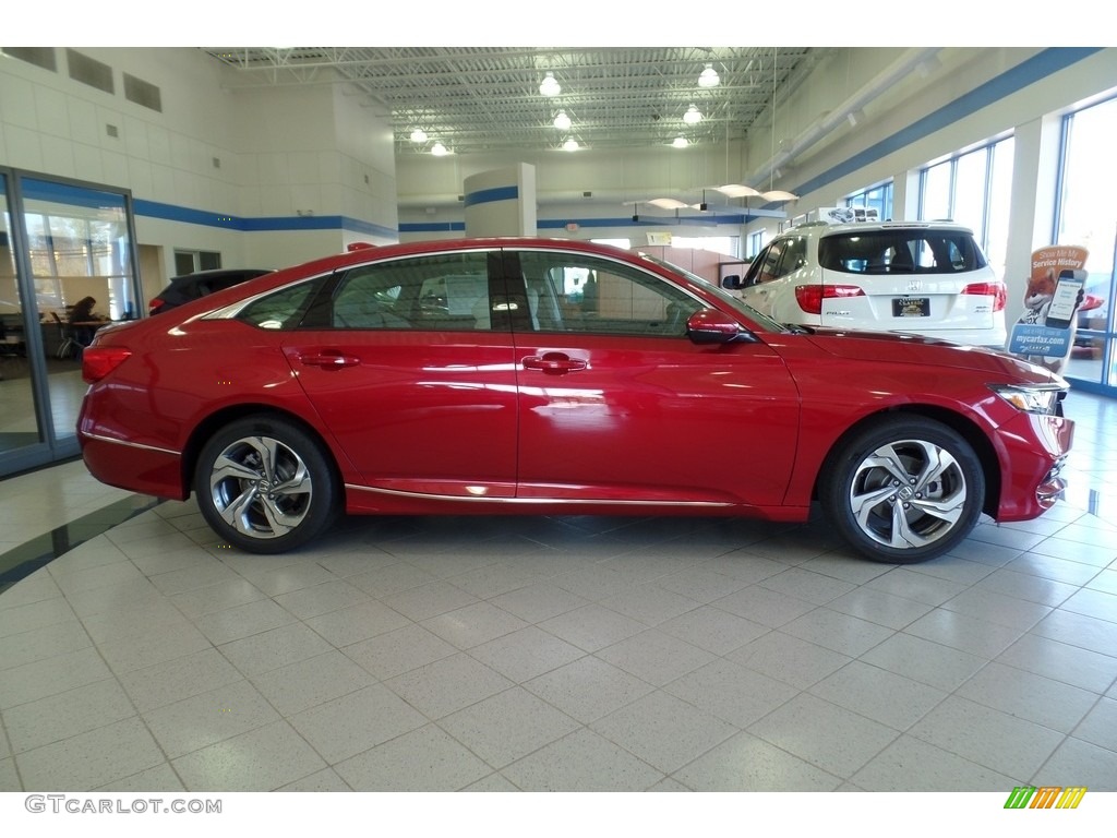Radiant Red Metallic 2018 Honda Accord EX-L Sedan Exterior Photo #123367046