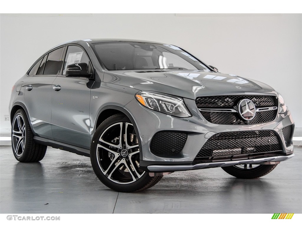 Selenite Grey Metallic 2018 Mercedes-Benz GLE 43 AMG 4Matic Coupe Exterior Photo #123368176