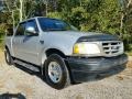 2001 Silver Metallic Ford F150 XLT SuperCrew  photo #7