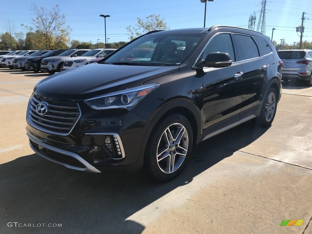 2018 Santa Fe Limited Ultimate AWD - Java Espresso / Beige photo #1