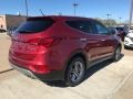 2018 Serrano Red Hyundai Santa Fe Sport   photo #2