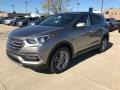 2018 Gray Hyundai Santa Fe Sport AWD  photo #1