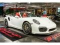 Carrara White Metallic - 911 Turbo S Cabriolet Photo No. 4