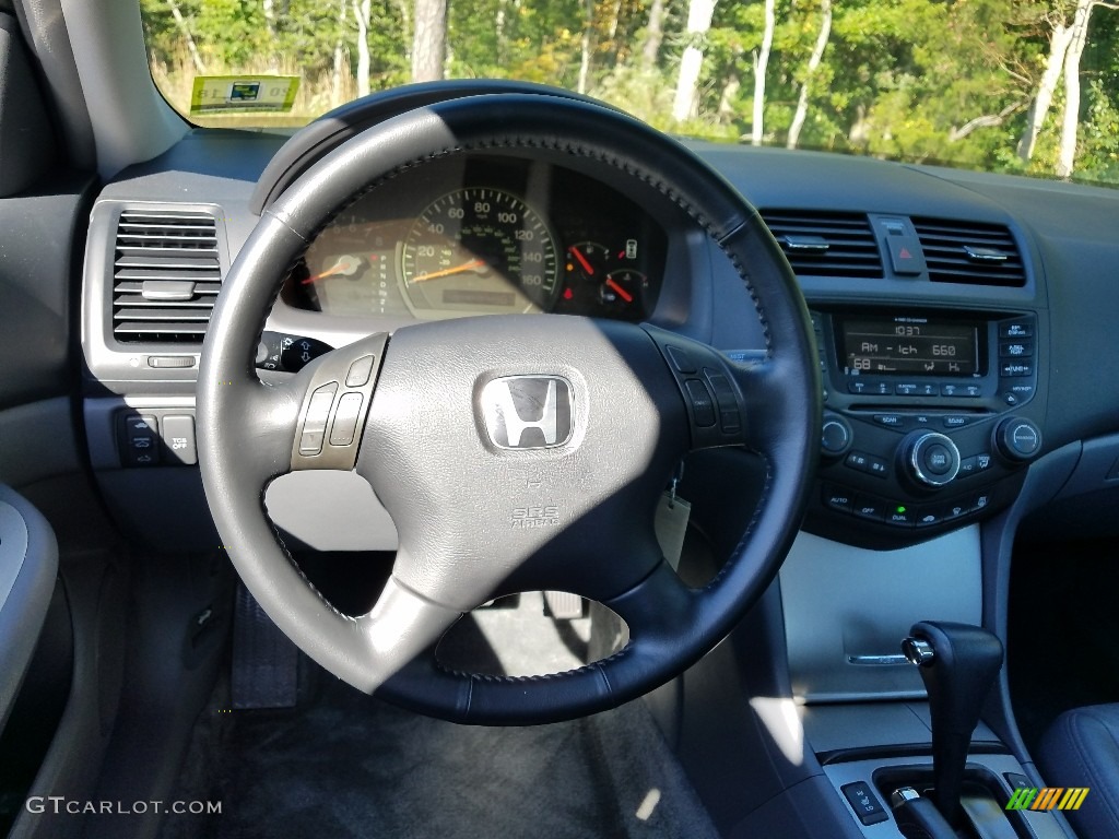 2004 Accord EX V6 Sedan - Redondo Red Pearl / Black photo #15
