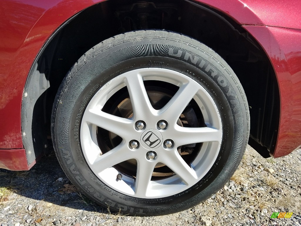 2004 Accord EX V6 Sedan - Redondo Red Pearl / Black photo #27