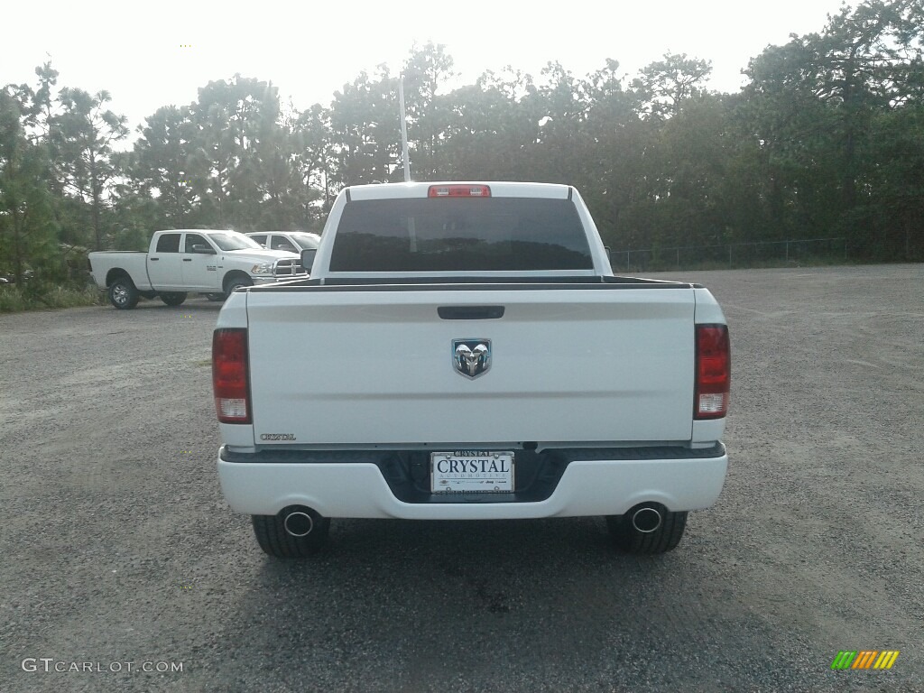 2018 1500 Express Quad Cab - Bright White / Black/Diesel Gray photo #4