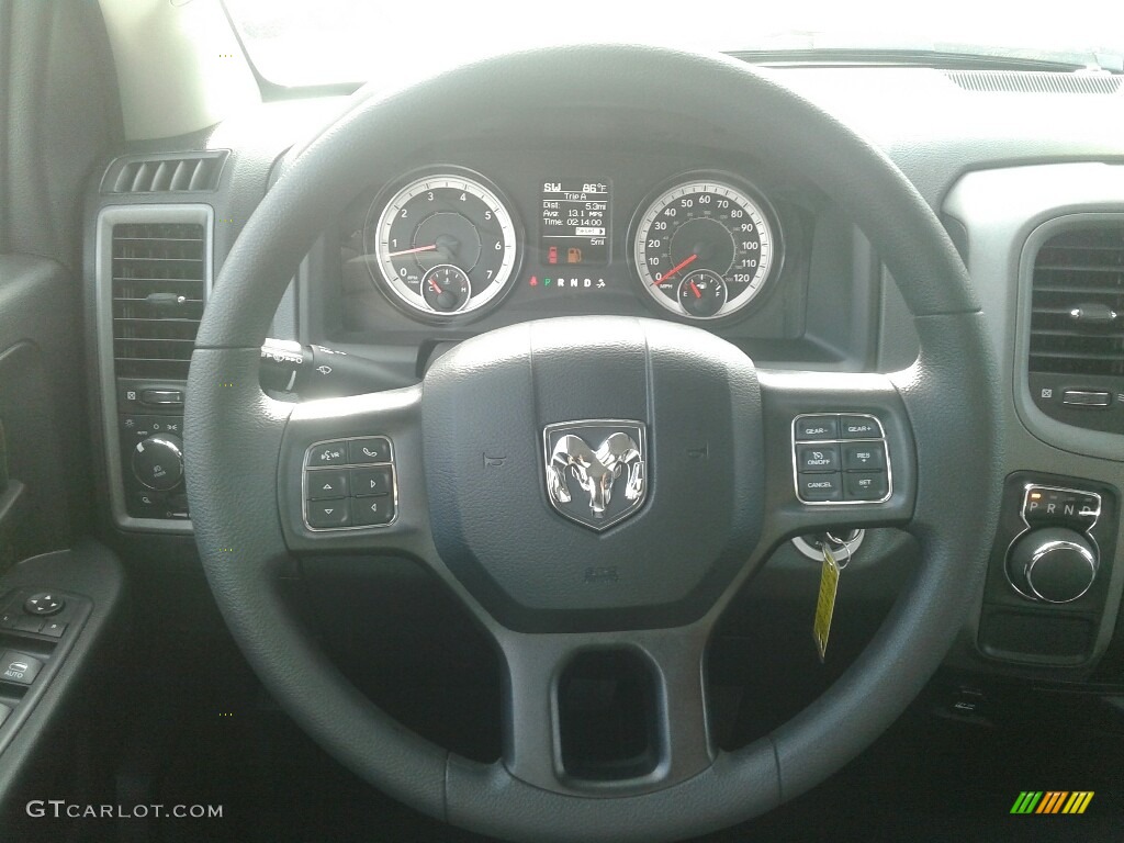 2018 1500 Express Quad Cab - Bright White / Black/Diesel Gray photo #14