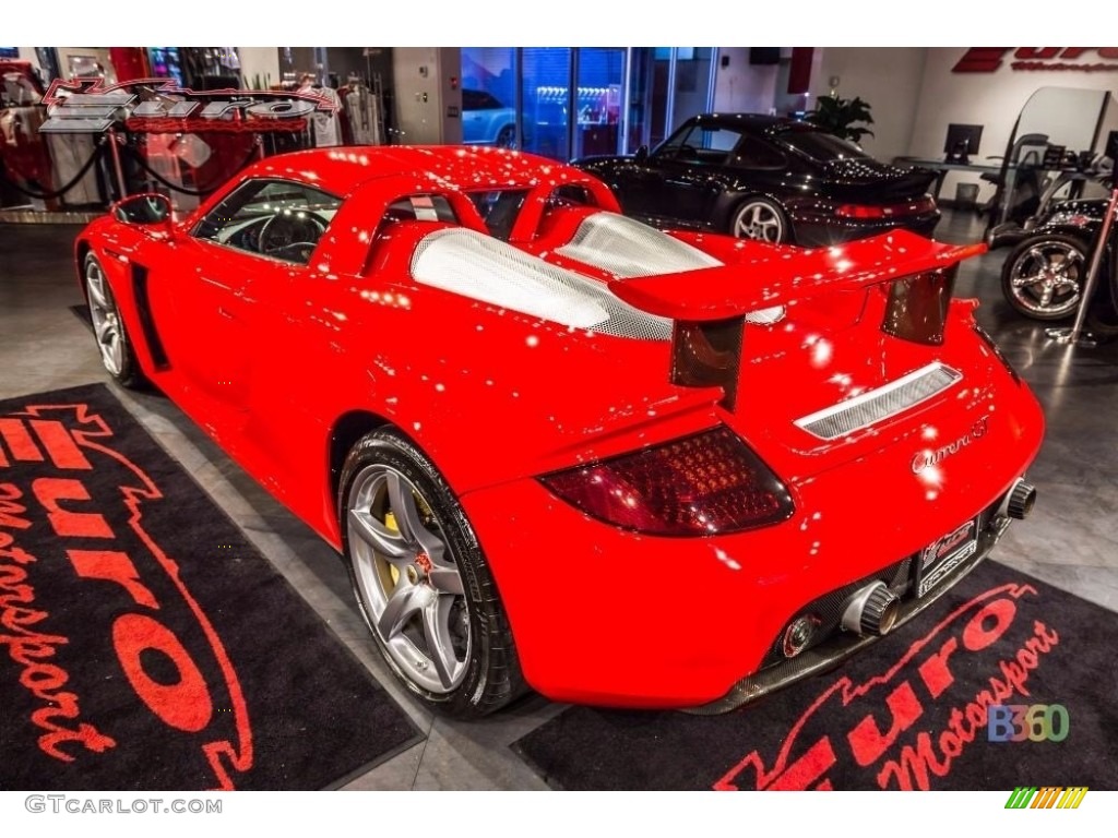 2005 Carrera GT  - Guards Red / Dark Grey Natural Leather photo #11