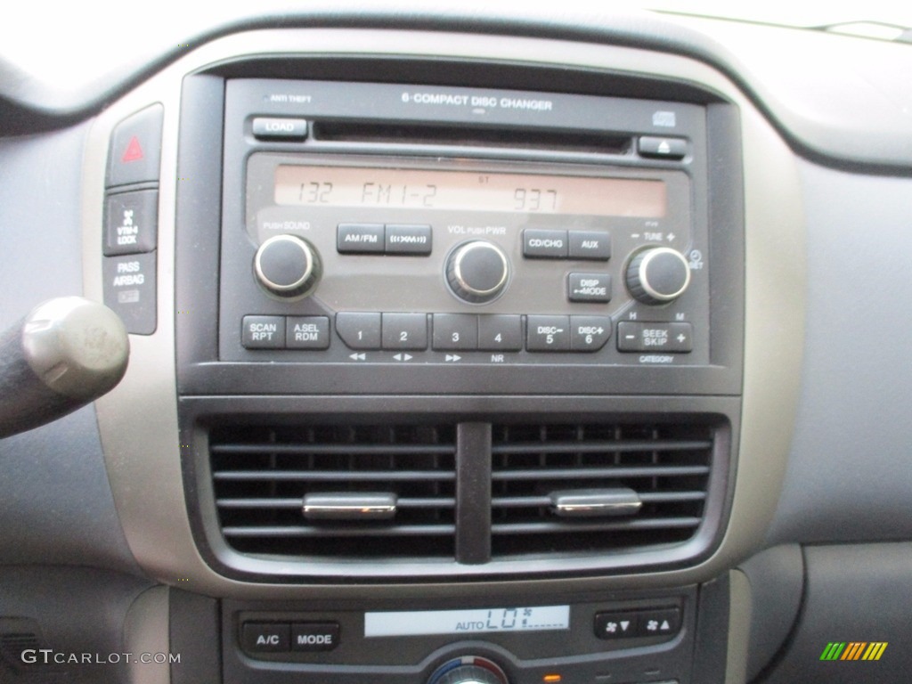 2008 Pilot EX-L 4WD - Steel Blue Metallic / Gray photo #15