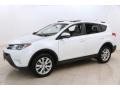 2014 Blizzard White Pearl Toyota RAV4 Limited AWD  photo #3