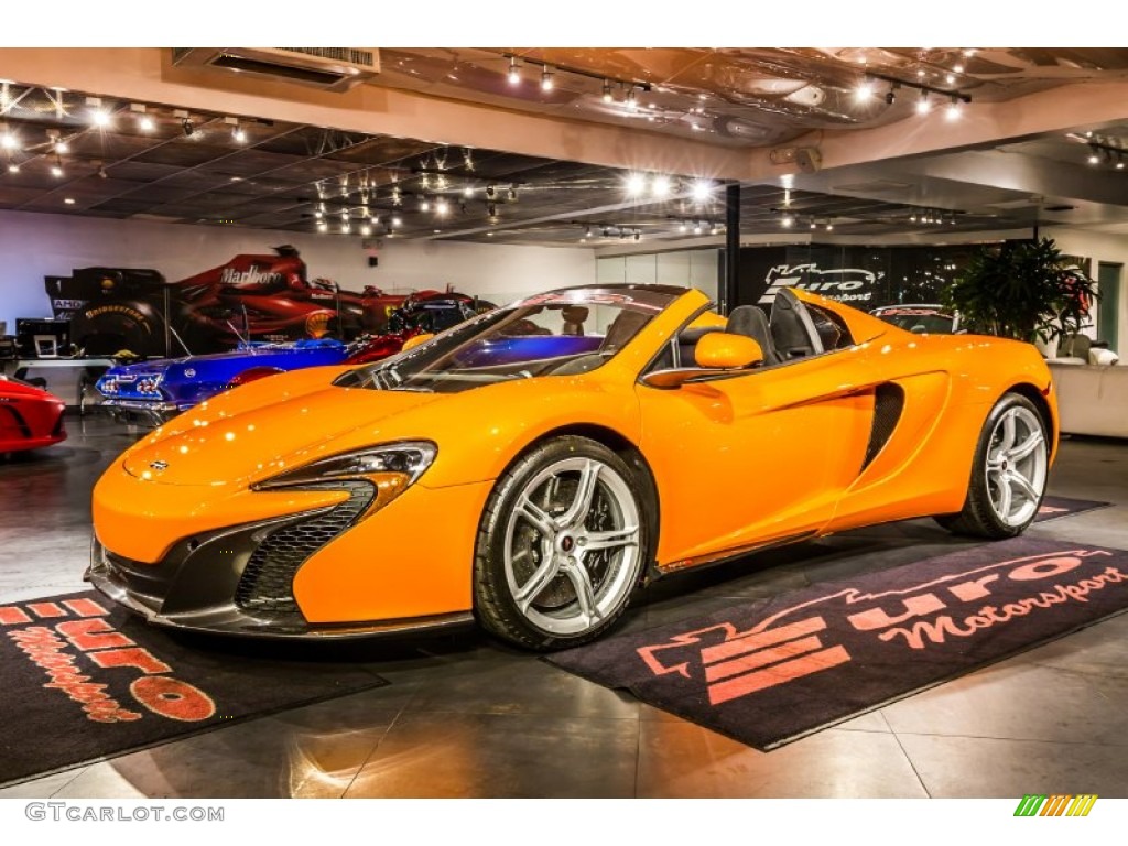 2015 McLaren 650S Spyder Exterior Photos
