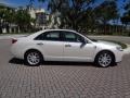 2012 White Platinum Metallic Tri-Coat Lincoln MKZ FWD  photo #11