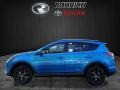 2018 Electric Storm Blue Toyota RAV4 SE AWD Hybrid  photo #3