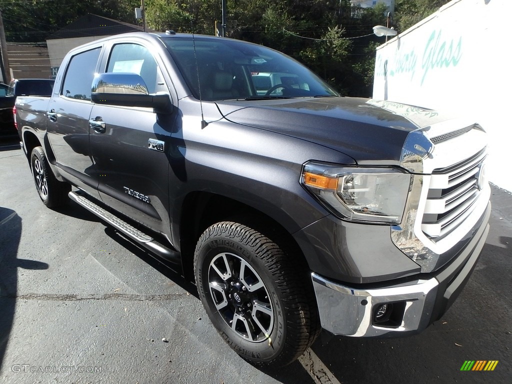 2018 Tundra Limited CrewMax 4x4 - Magnetic Gray Metallic / Black photo #1