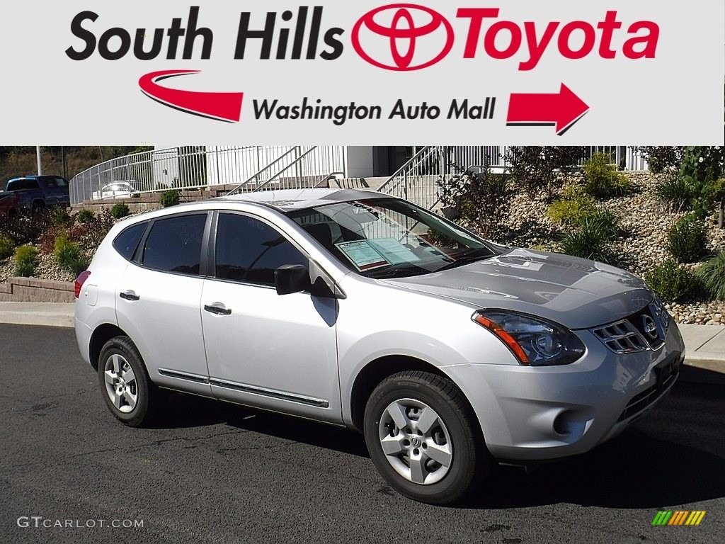 2014 Rogue Select S AWD - Brilliant Silver / Black photo #1