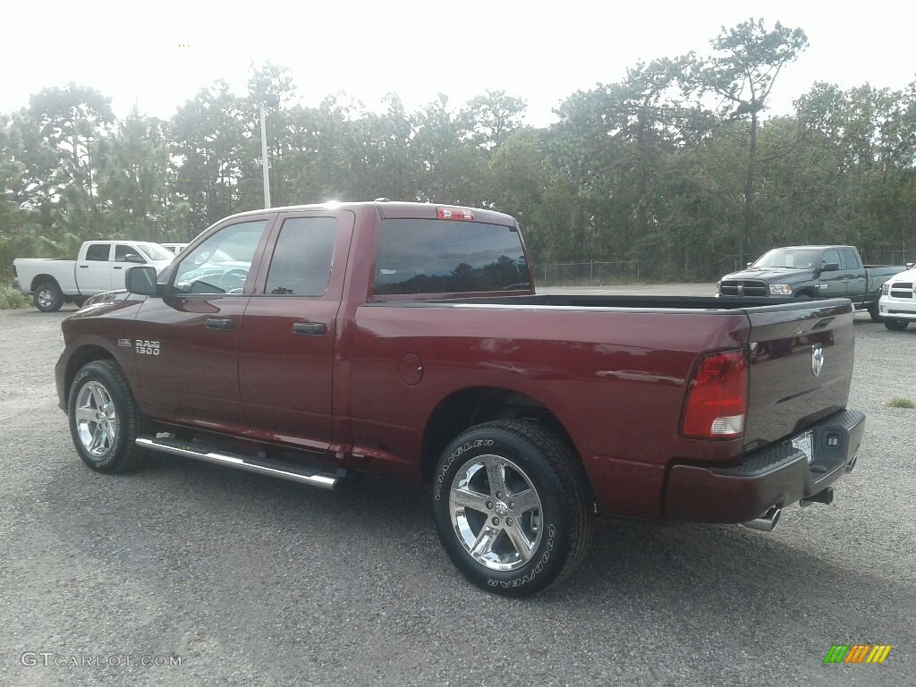 2018 1500 Express Quad Cab - Delmonico Red Pearl / Black/Diesel Gray photo #3