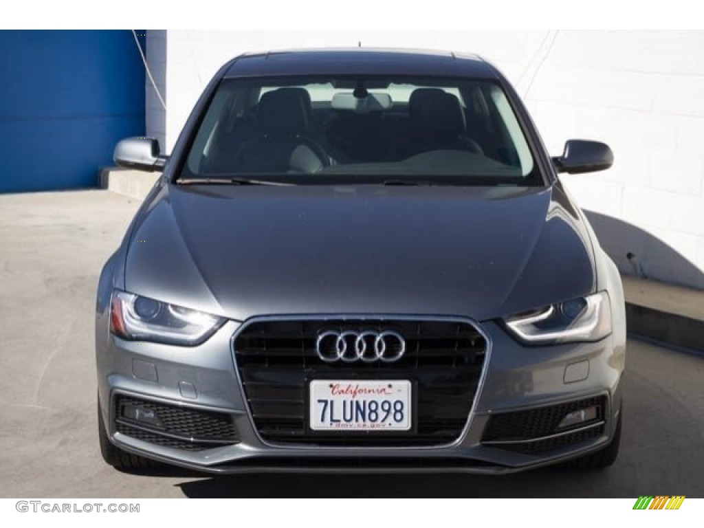 2015 A4 2.0T Premium Plus - Monsoon Gray Metallic / Black photo #7
