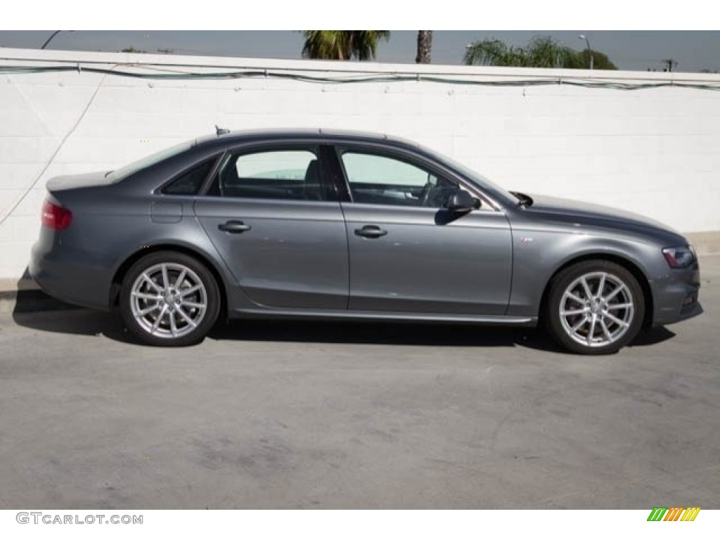 2015 A4 2.0T Premium Plus - Monsoon Gray Metallic / Black photo #8