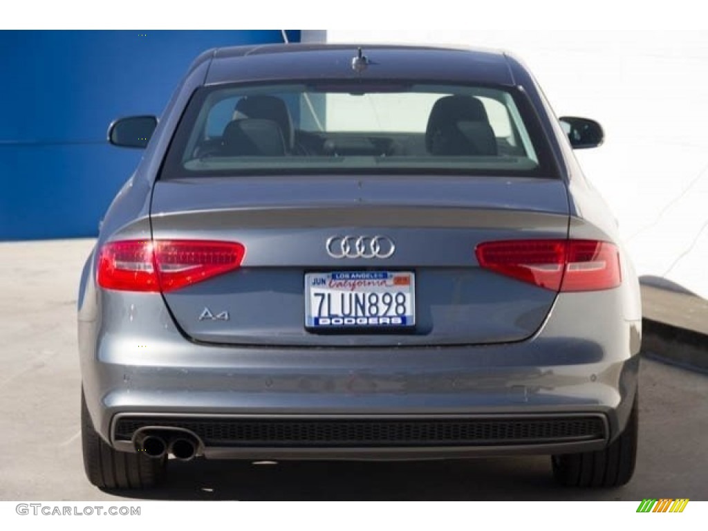 2015 A4 2.0T Premium Plus - Monsoon Gray Metallic / Black photo #9