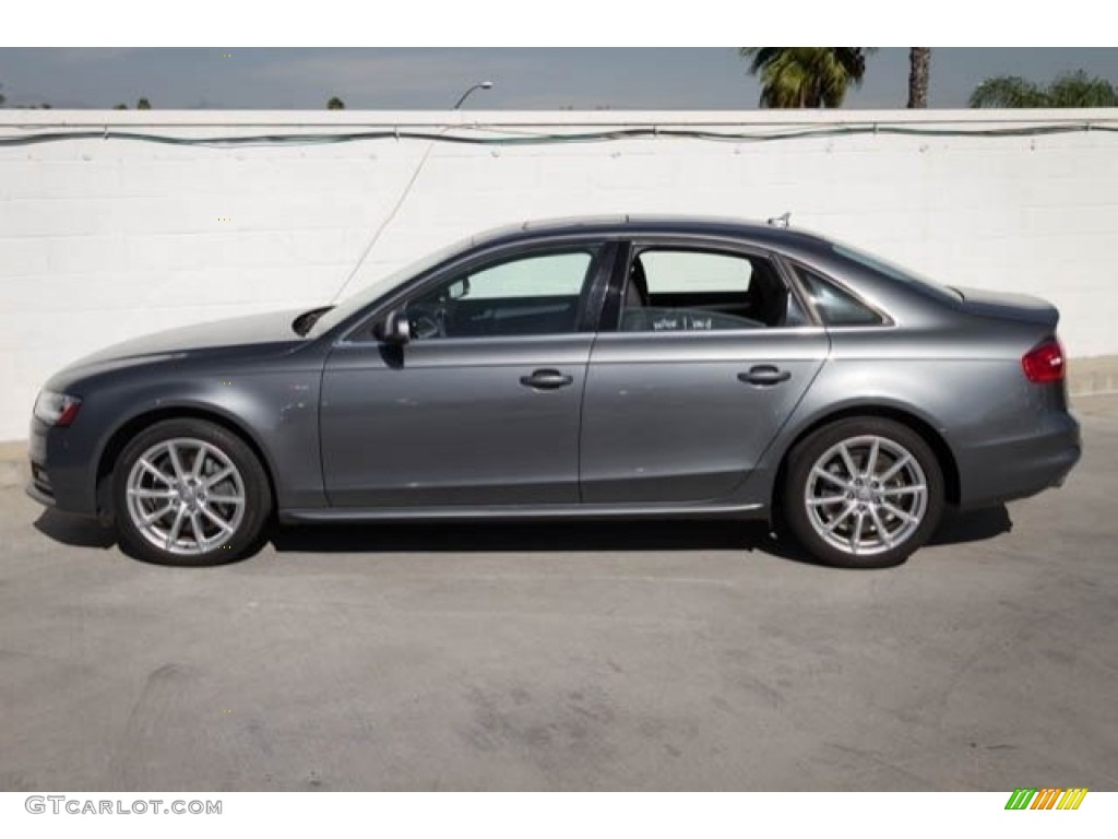2015 A4 2.0T Premium Plus - Monsoon Gray Metallic / Black photo #10