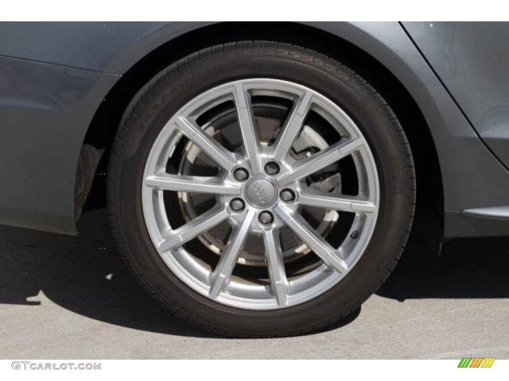 2015 A4 2.0T Premium Plus - Monsoon Gray Metallic / Black photo #27