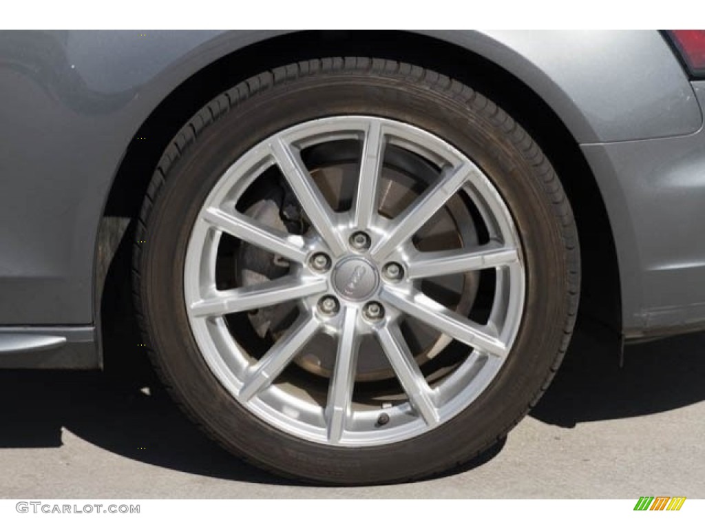 2015 A4 2.0T Premium Plus - Monsoon Gray Metallic / Black photo #28