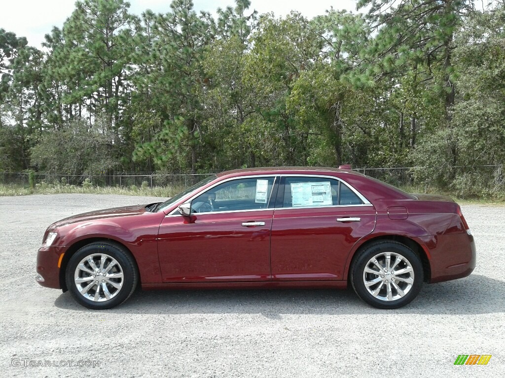 Velvet Red Pearl 2018 Chrysler 300 Limited AWD Exterior Photo #123380104