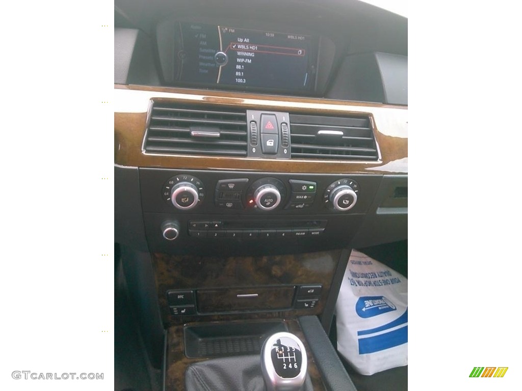 2010 5 Series 535i xDrive Sedan - Deep Sea Blue Metallic / Natural Brown photo #4