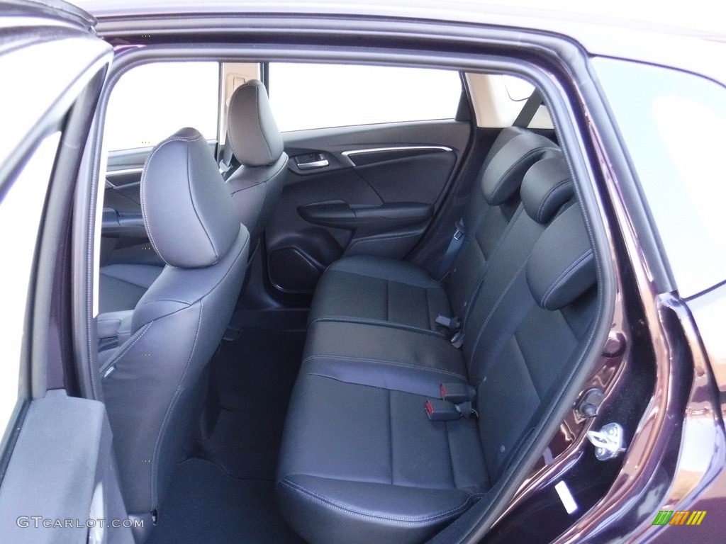 Black Interior 2017 Honda Fit EX-L Photo #123380509
