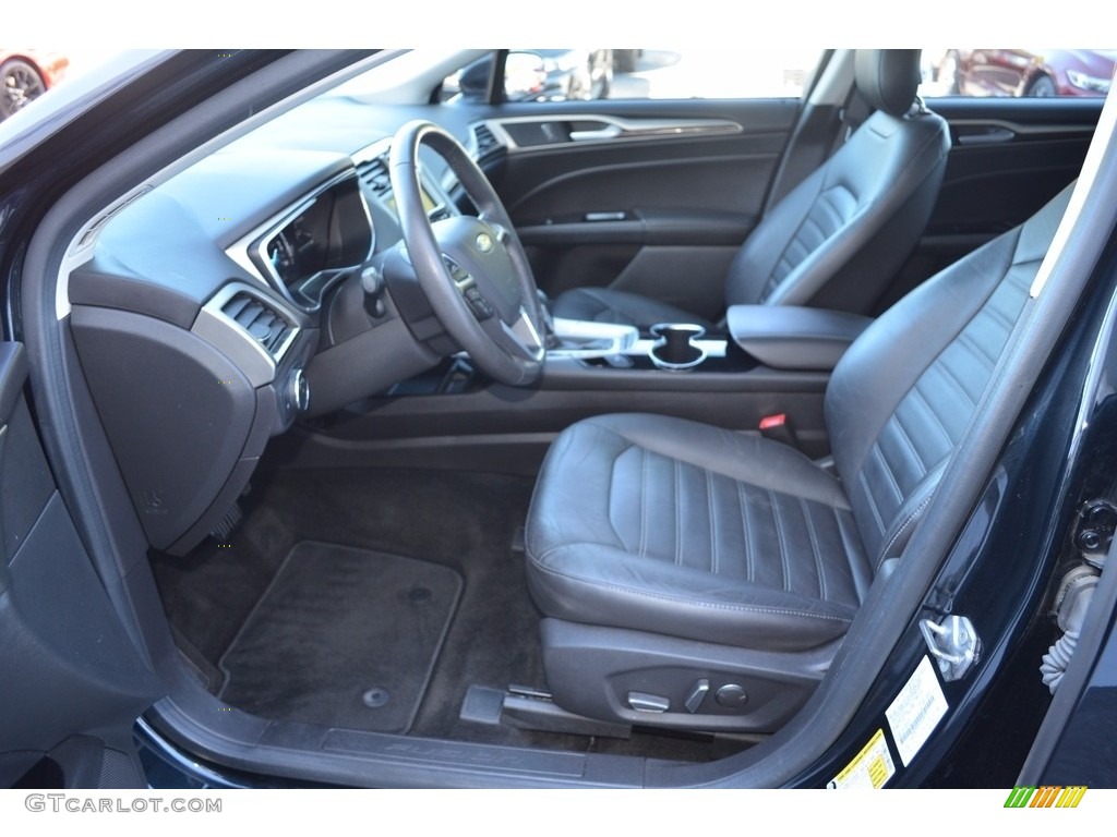2014 Fusion SE EcoBoost - Dark Side / Charcoal Black photo #9