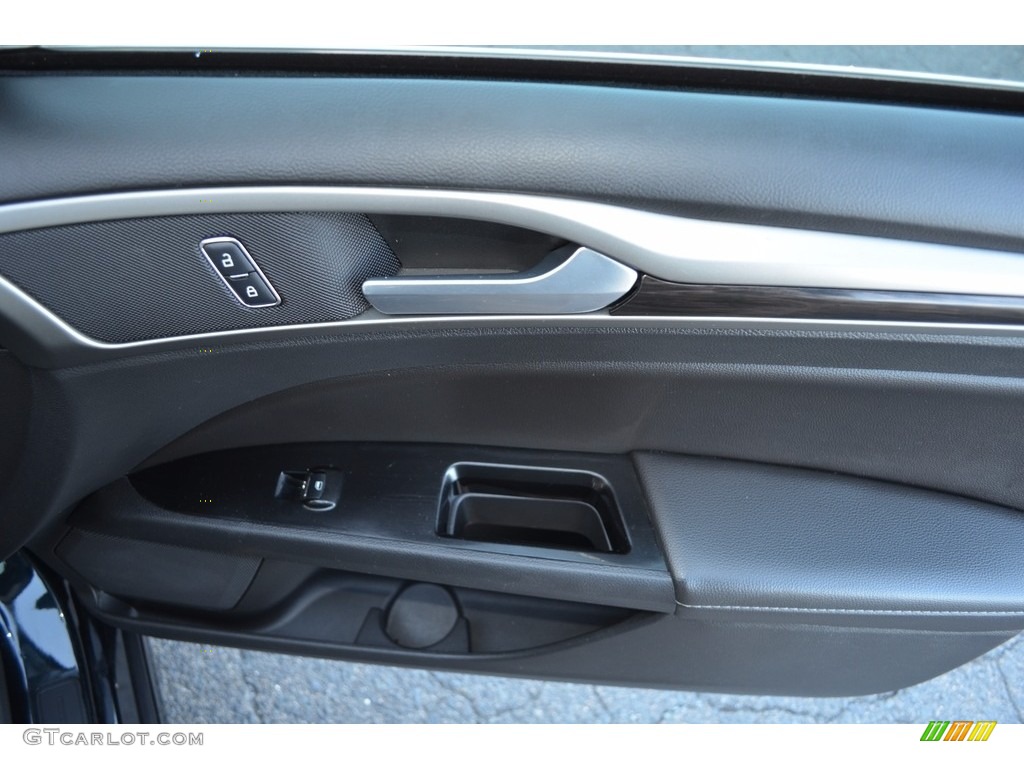 2014 Fusion SE EcoBoost - Dark Side / Charcoal Black photo #15